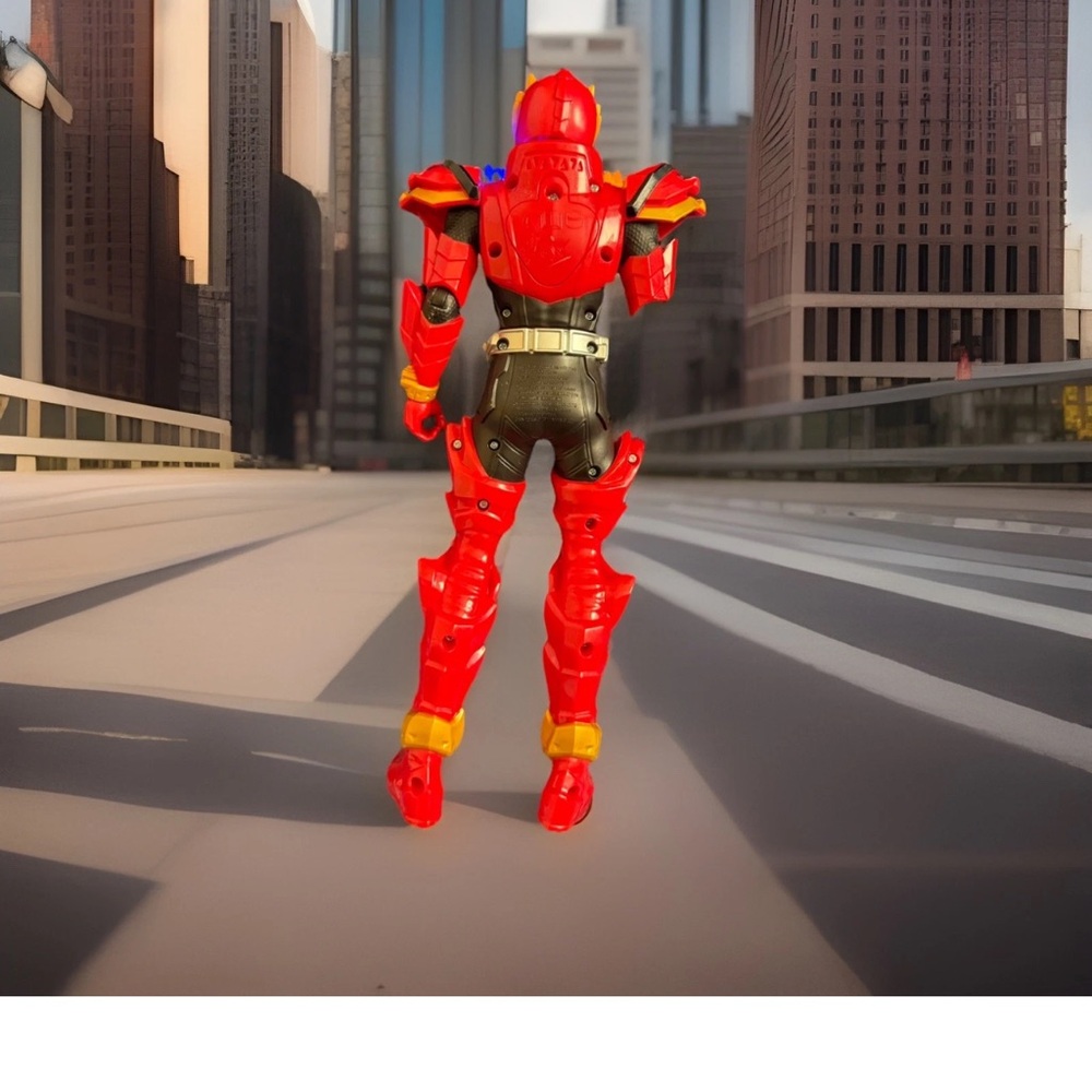 Power Rangers Dino Fury Red Ranger 2021 Hasbro 12 Inch Action Figure - Picture 4 of 6
